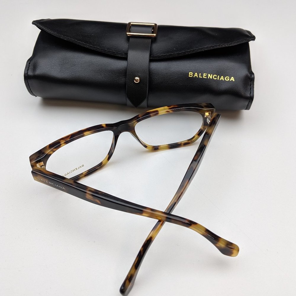 🕶️NEW! Balenciaga BA5073 055 Eyeglasses/ ITALY🕶️ - Picture 4 of 8